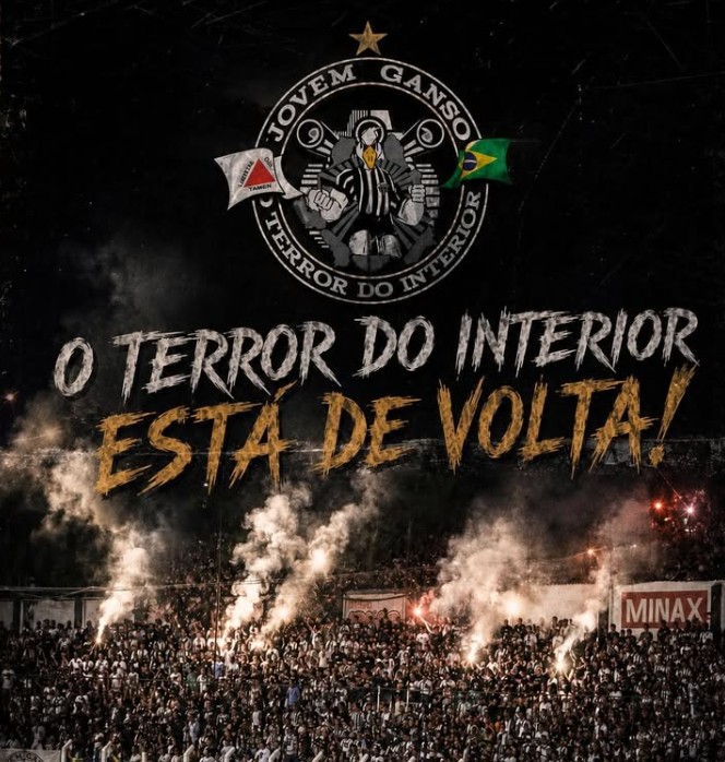 Torcida alvinegra reforça apoio ao Araxá Esporte na retomada de 2026